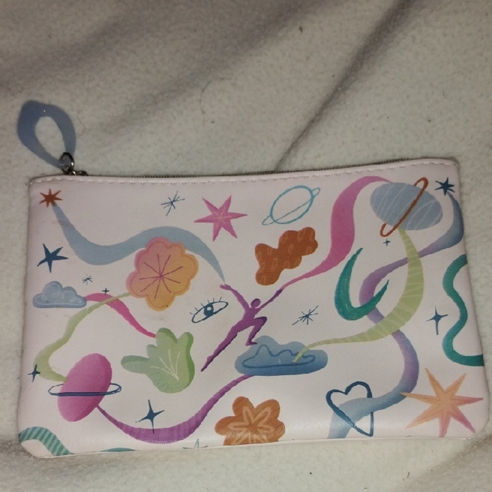 ipsy Multicolor Cosmic Design Cosmetic Bag